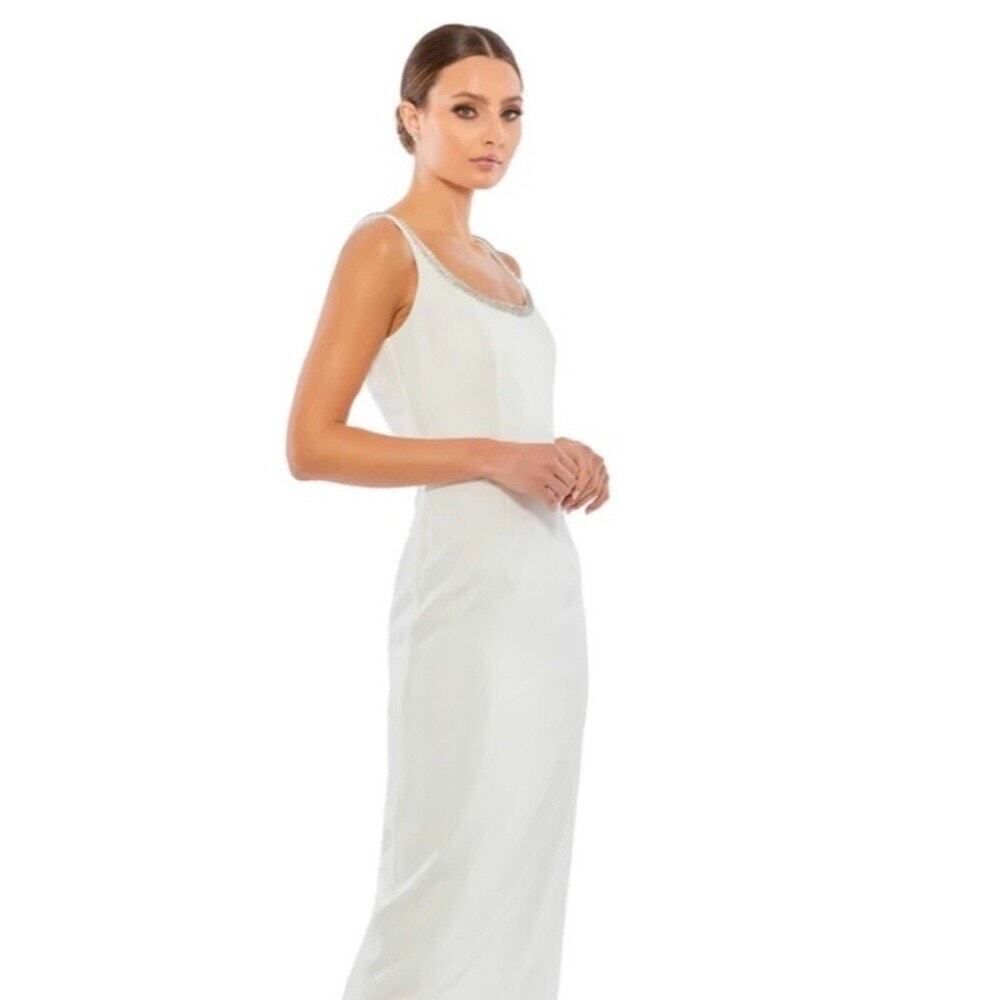 Mac Duggal | Sleeveless Cocktail Midi Dress